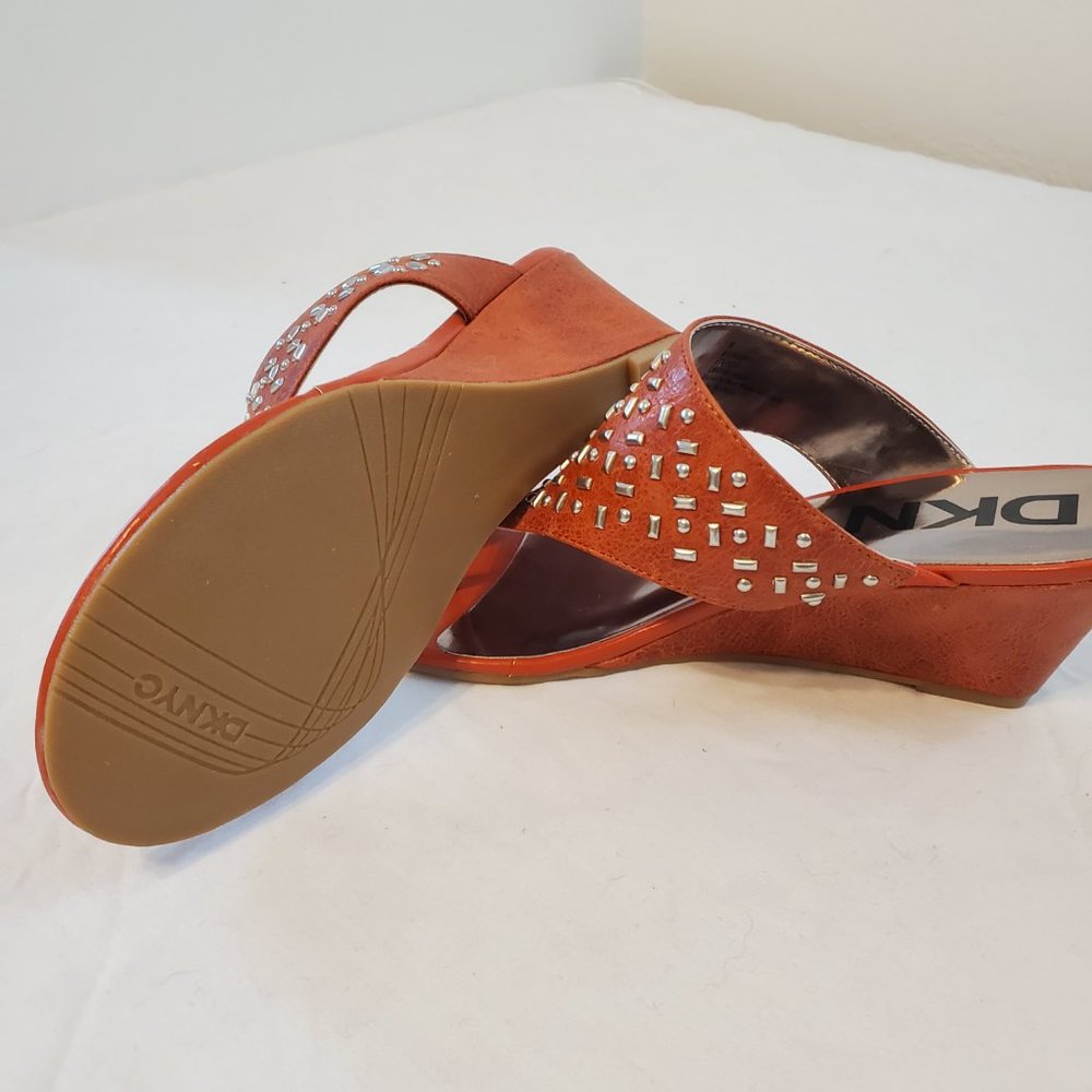 DKNYC Caylee Studded Heeled Sandal Woman's 8M - Picture 5 of 6